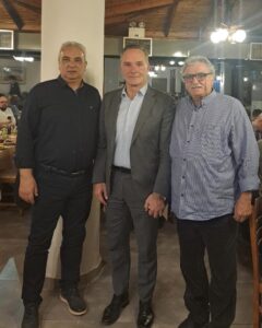 Με μέλη του Δ.Σ. της ΑΕΚ Περιστερίου